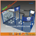 dismountable easy assemble truss exhibition booth stall design for banner display stand supplier in Shanghai